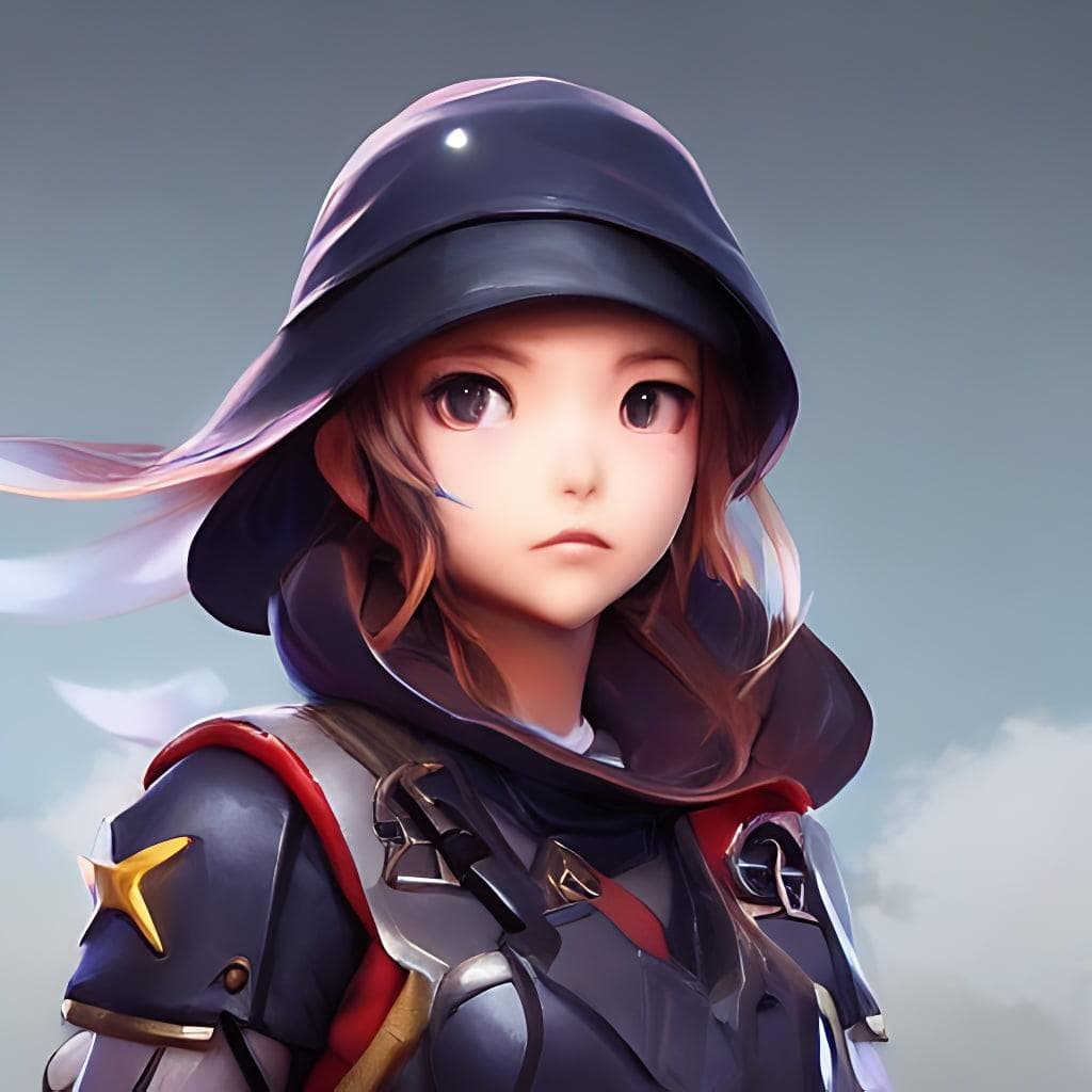 A Mobile Game Character Concept Art Of An Adventurous Girl | | Pixar - Cute - Fine - Face