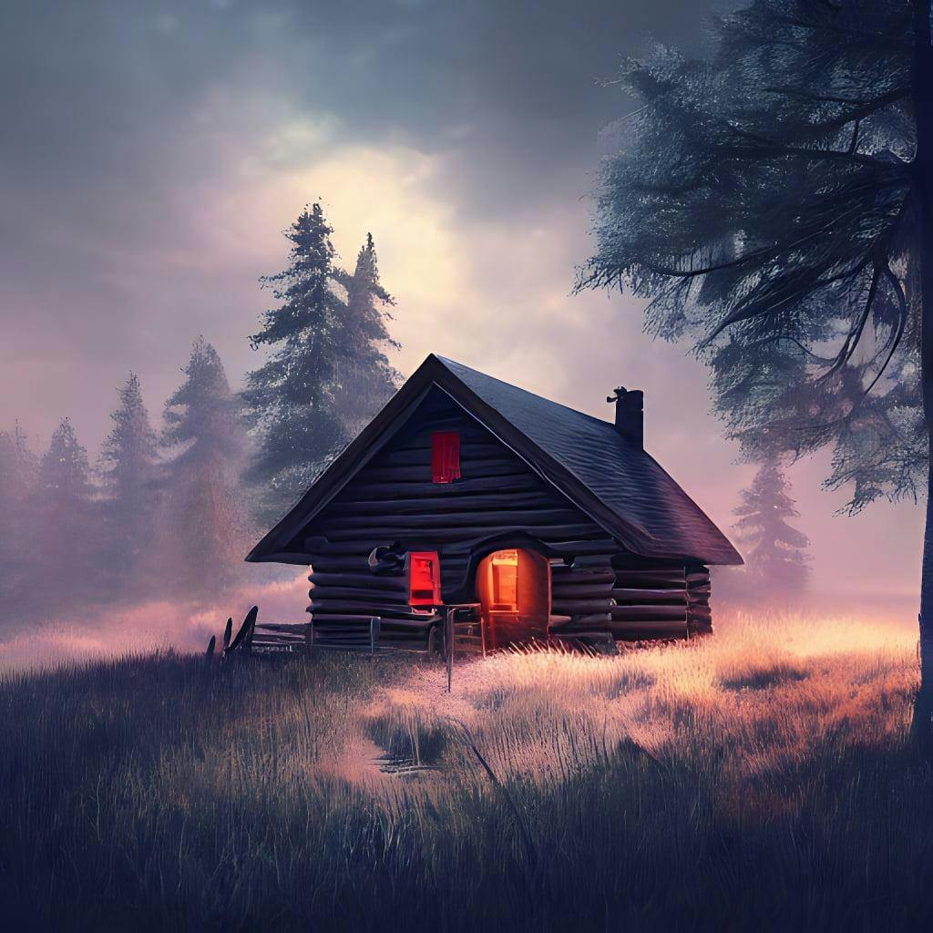 Cabin On Hill