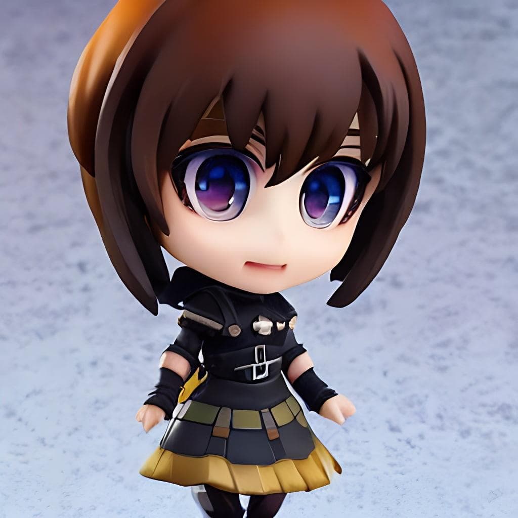 Chibi Cute Girl Figurine