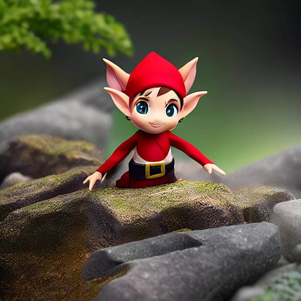 Chibi Elf Figurine