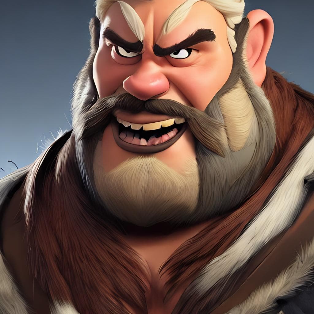 Greg Manchess Portrait Painting Of Oaken From Frozen As Overwatch Character