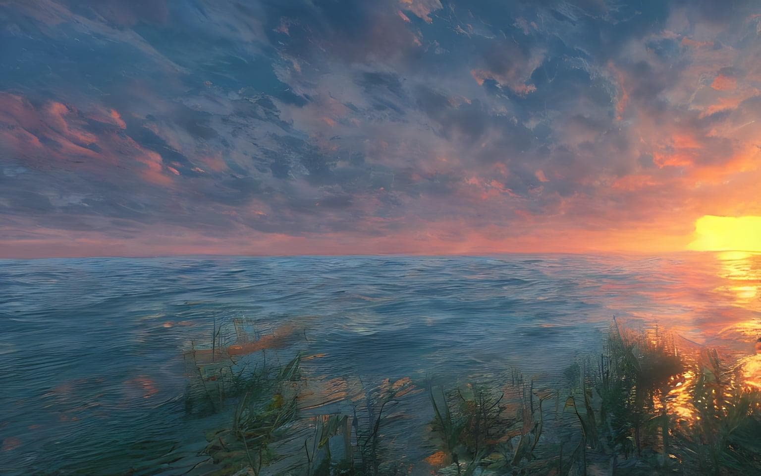 Impressionist Sunrise