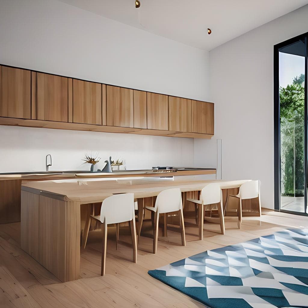 Interior Photograph Of A Bright Modern House