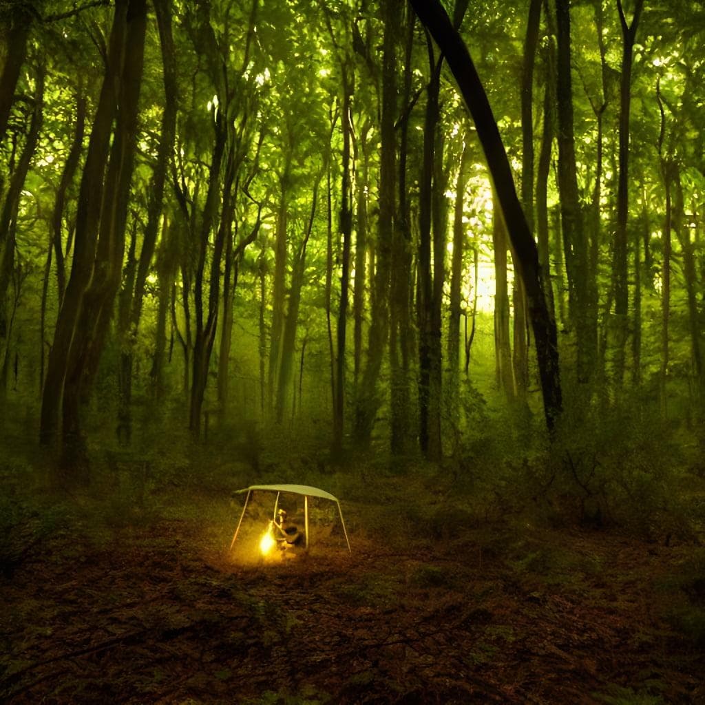 The Forest With Firefly