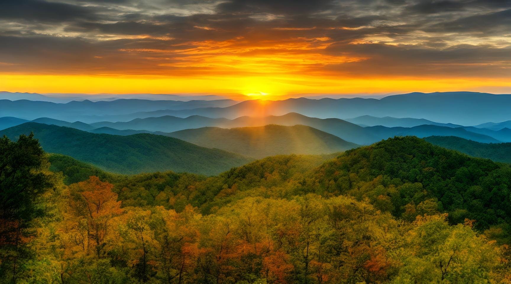 Appalachians Sunrise