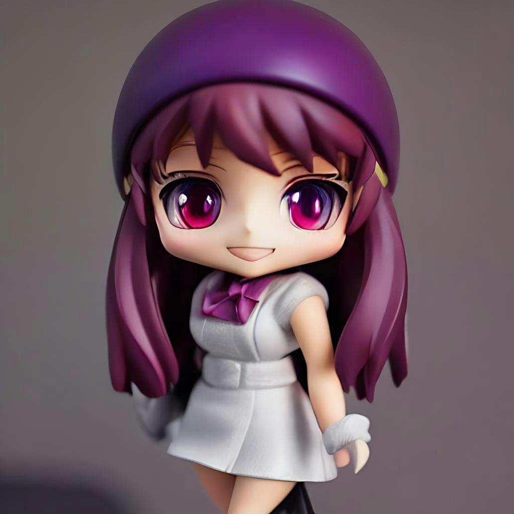 Chibi Cute Girl Figurine