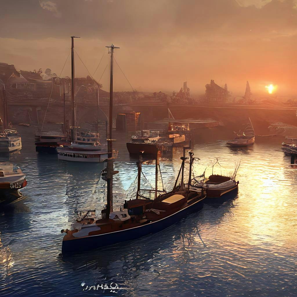 Photo Of 8k Ultra Realistic Harbour